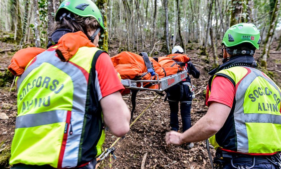 Ricerca dispersi, il Sat in azione
