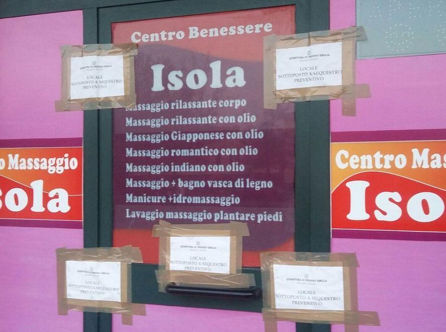 Chiuso un altro centro massaggi 