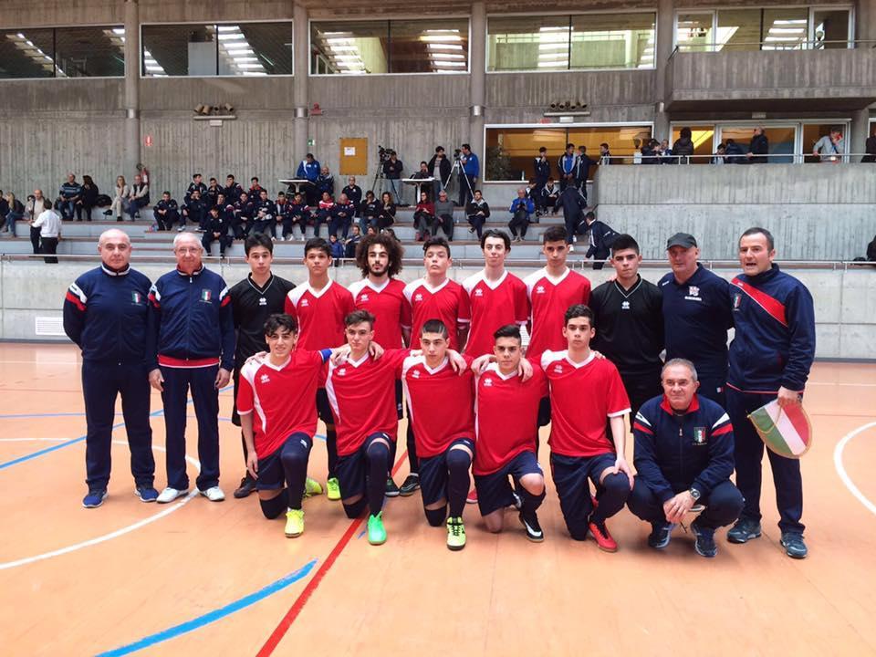 La squadra Allievi della Sardegna