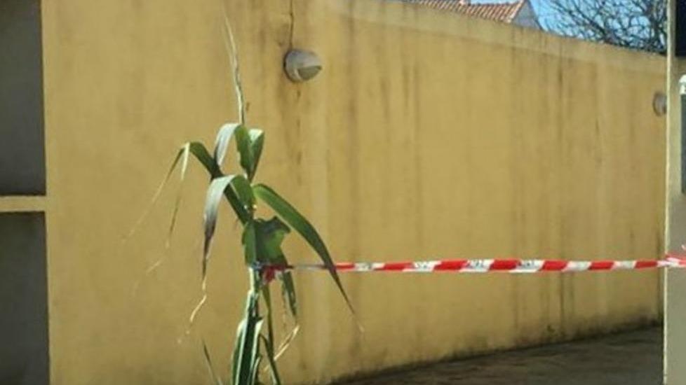 A Cabras un segnale “alternativo” per una buca