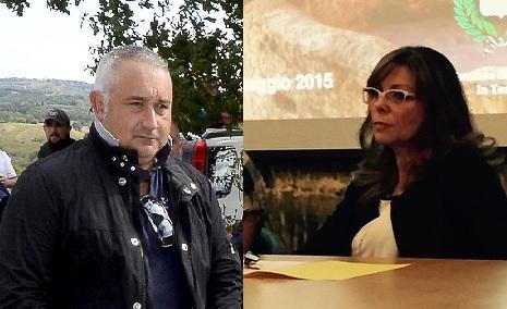 Diego Cinelli e Monica Stefanini