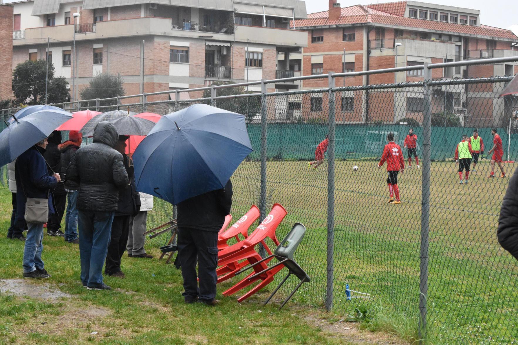 Un allenamento del Grosseto (foto Bf)