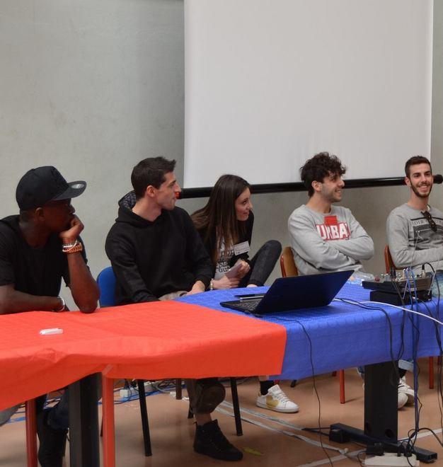 Pucciarelli e Diousse in cattedra al liceo