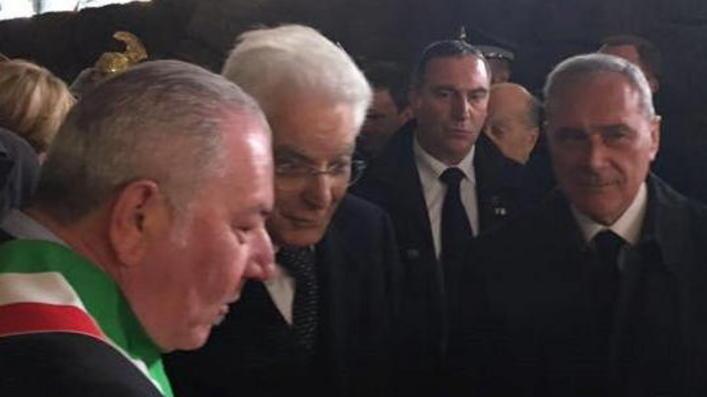 Il presidente Mattarella a Sant’Anna di Stazzema