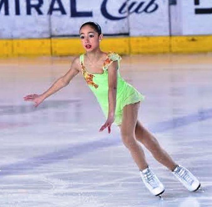 Ragazza originaria di Seneghe promessa del pattinaggio