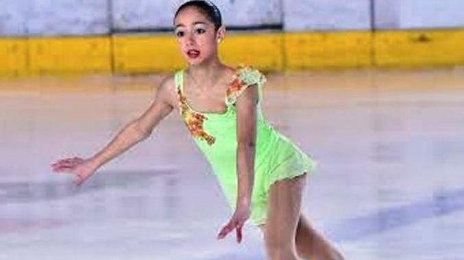 Ragazza originaria di Seneghe promessa del pattinaggio