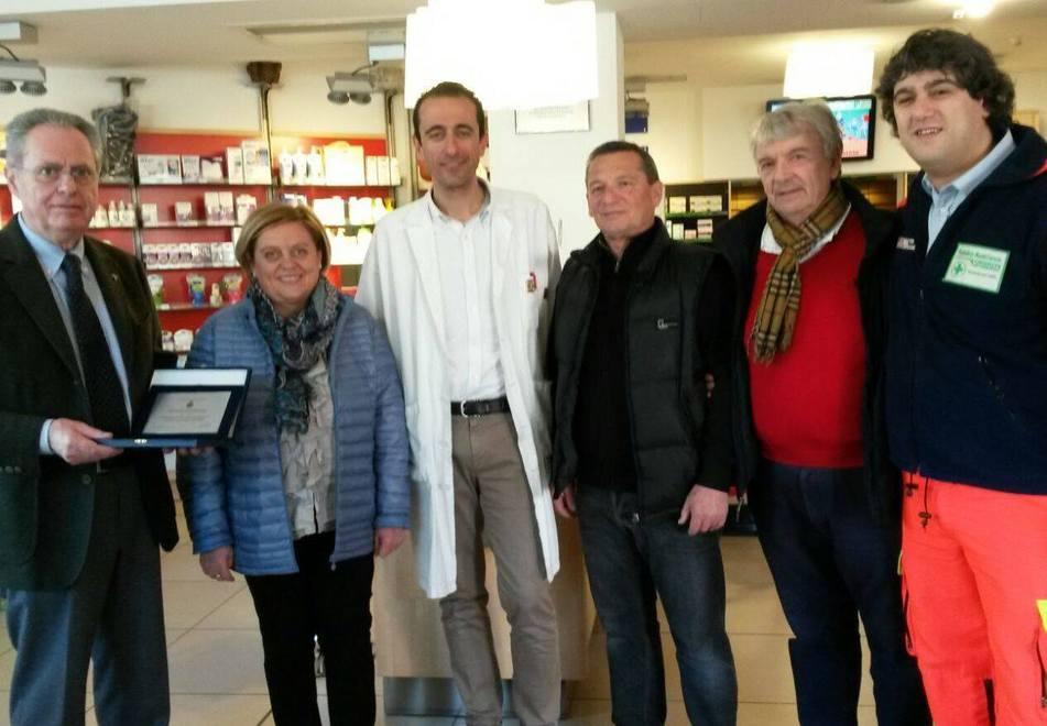 Festa per i quarant’anni della farmacia Bergamini di Marano