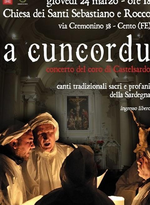 “A Concordu”, il canto è in lingua sarda ed in latino 