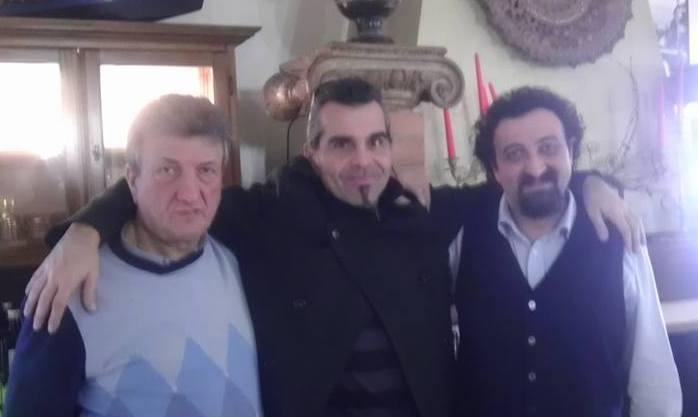 Piero Pelù a pranzo alla Barcaccia 