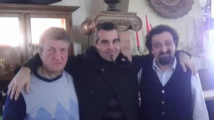 Piero Pelù a pranzo alla Barcaccia