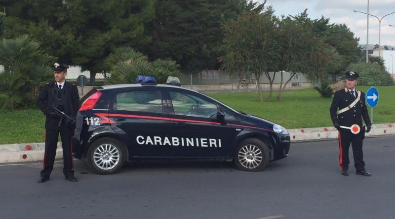 Una pattuglia dei carabinieri di Terralba