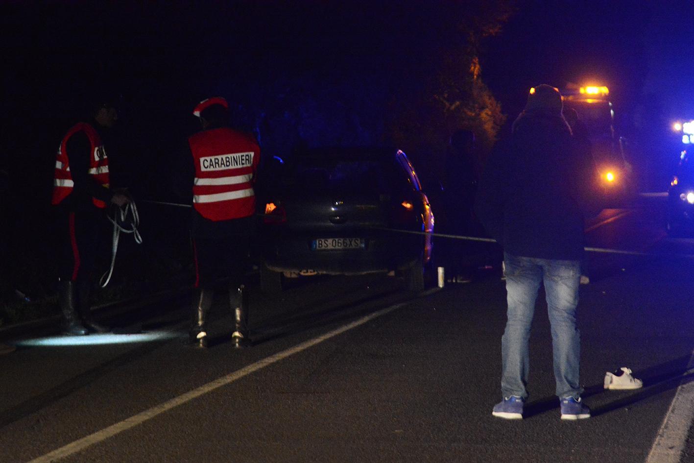 I soccorsi dopo l'incidente (foto di Francesco Pinna)