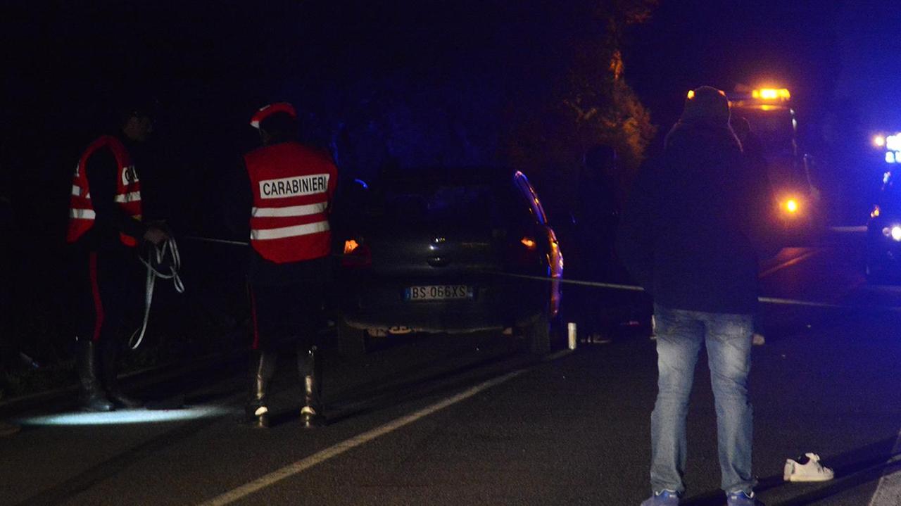 I soccorsi dopo l'incidente (foto di Francesco Pinna)