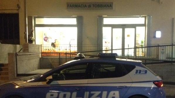 Rapina in farmacia a Tobbiana
