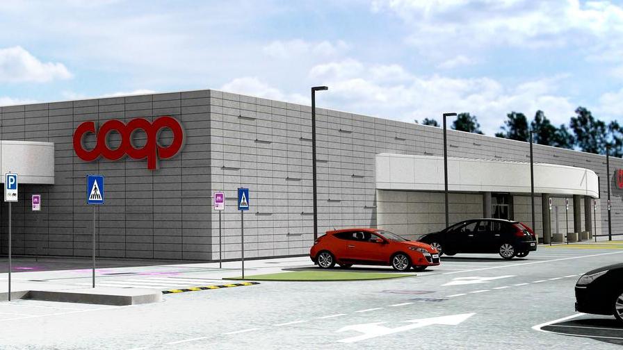 Apre il cantiere per la nuova Coop