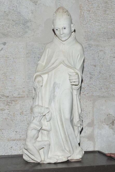 Svelata la statua “nascosta” di San Martino