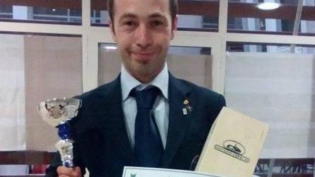 Il drink di Giovanni Acciaro sul podio