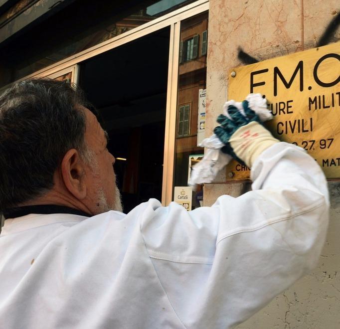 Toni (VivereSicuri) «Mai così tante scritte in centro»