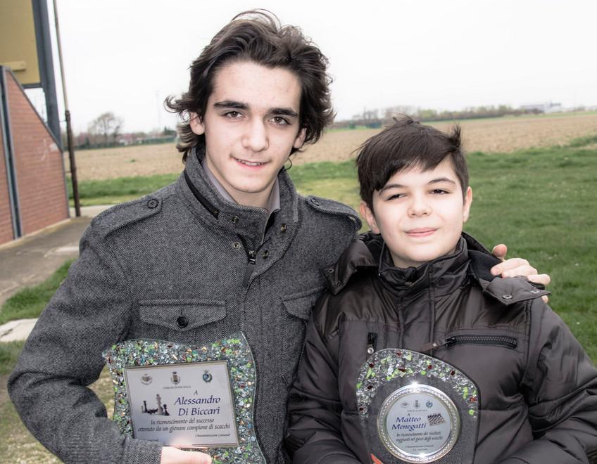 Un premio a Di Biccari e Menegatti 