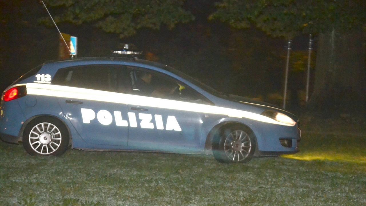 Una volante della polizia