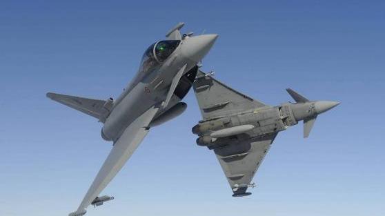 Eurofighter (foto d'archivio)