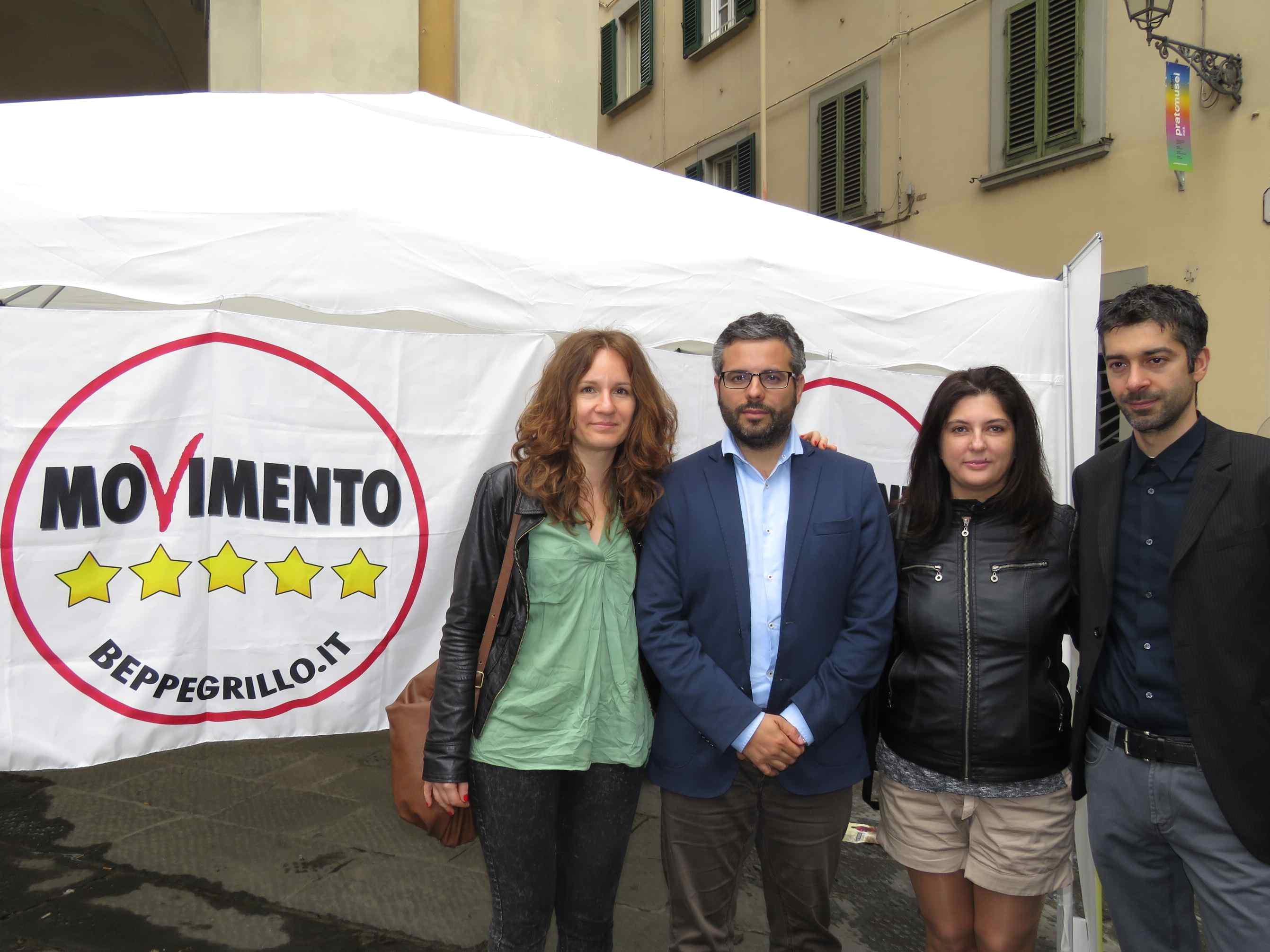 I consiglieri comunali Capasso, La Vita e Verdolini