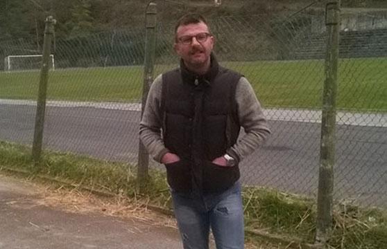 Mirco Galligani in una foto da Facebook