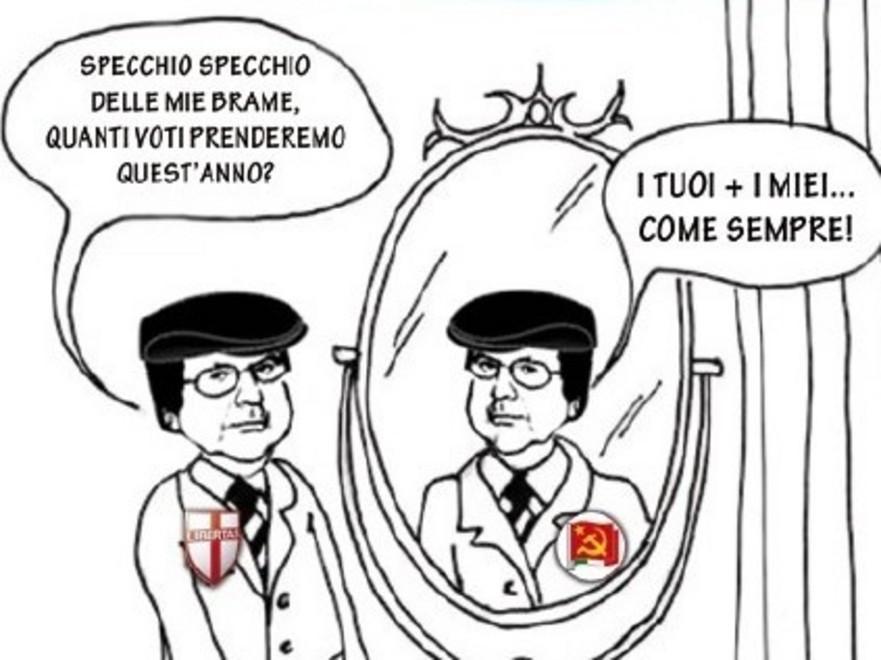 Vignette leghiste per contrastare Paladini 