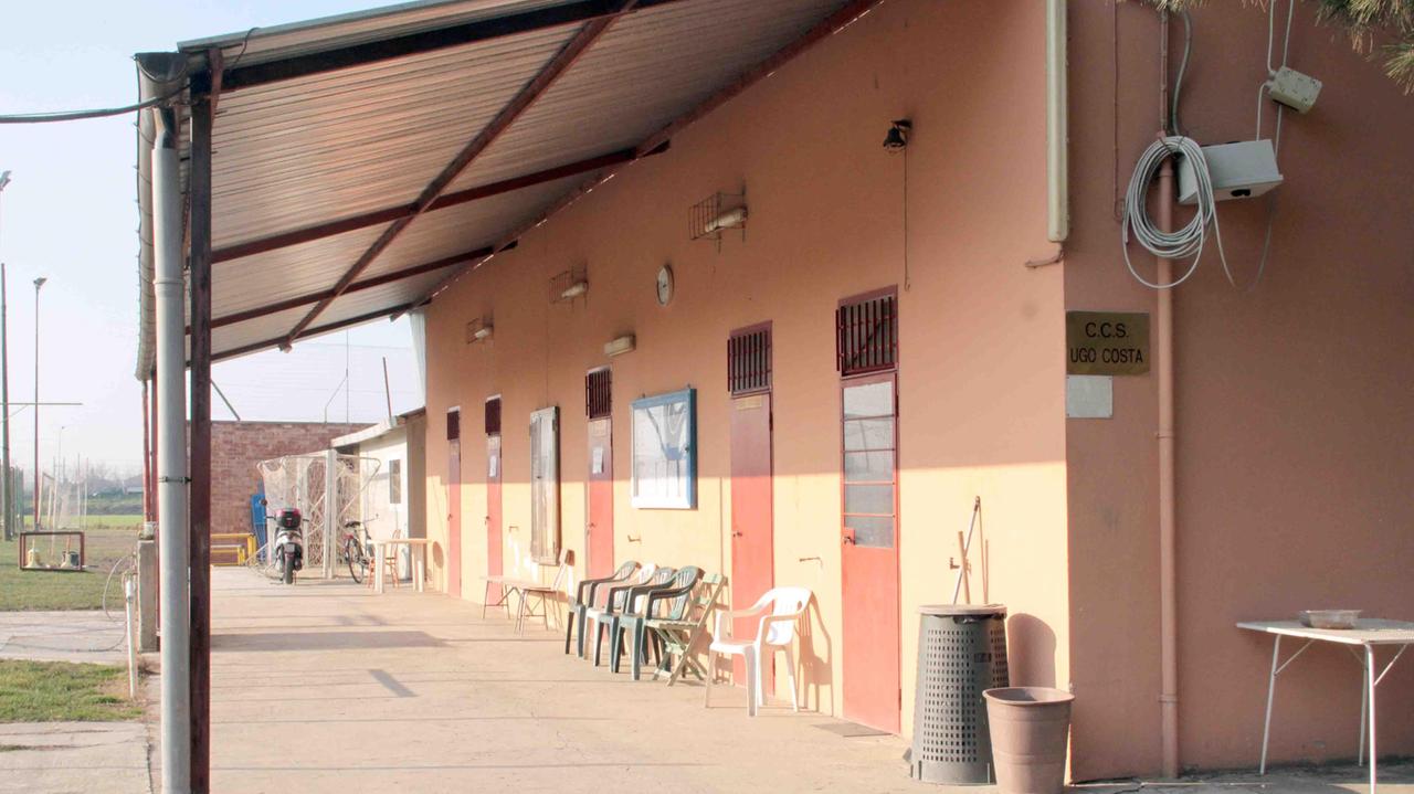 La sede dell'Asd Costa di via Ippolito Nievo