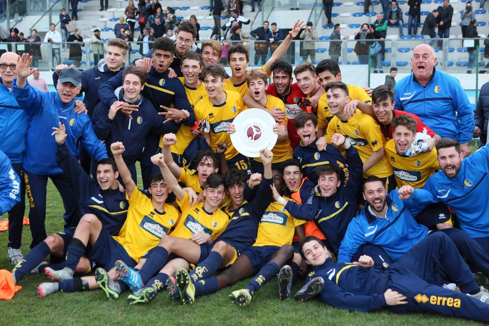Gli Allievi Nazionali del Modena primi nella categoria Under 16