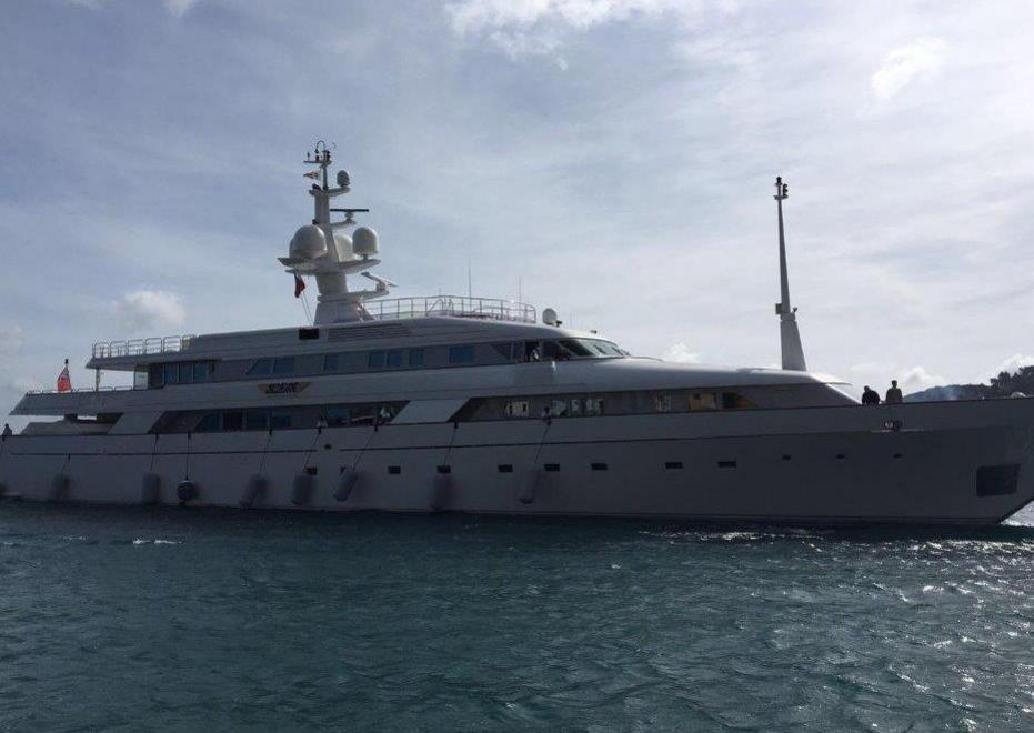 Megayacht al porto Fu il nido d’amore di Lady Diana e Dodi 