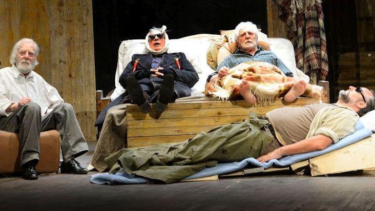 Gianrico Tedeschi sul palco: a 96 anni mi diverto ancora