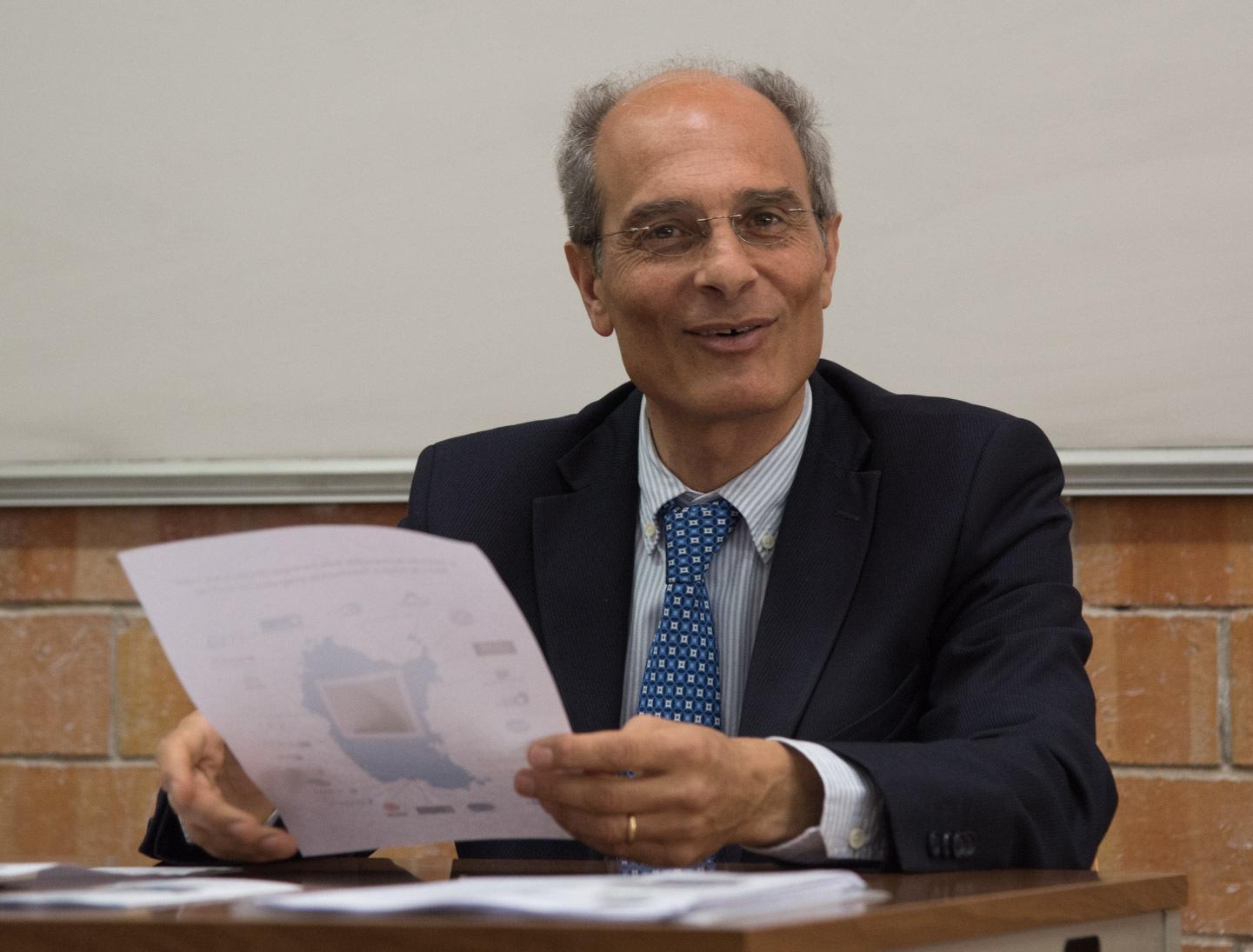 Il professor Giacomo Cao (foto Mario Rosas)