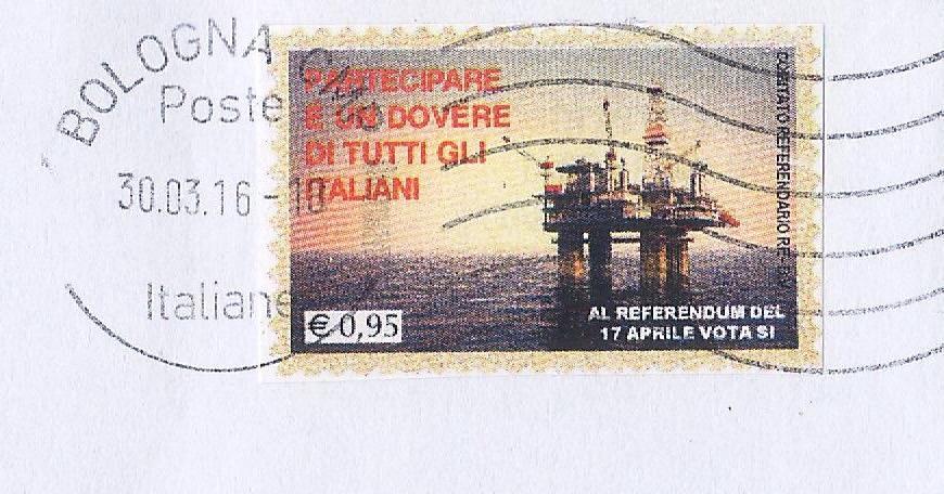 Inventa un francobollo per dire no alle trivelle