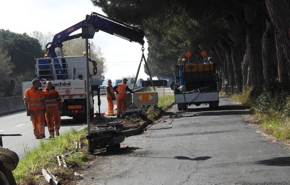 Strada dei campeggi, apre il cantiere