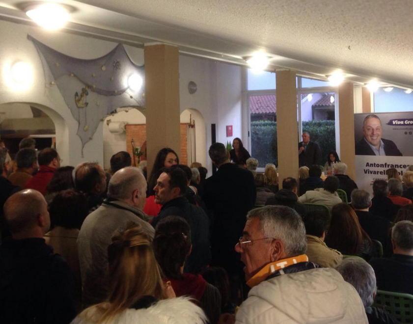 Per Vivarelli Colonna 130 persone in ascolto
