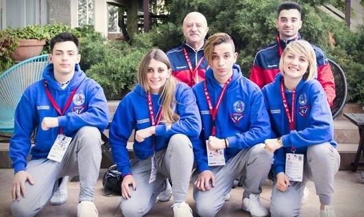 Ai campionati mondiali di ju jitsu bronzo Giovannini e Andreini 