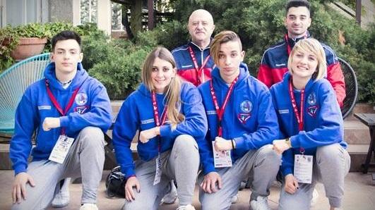 Ai campionati mondiali di ju jitsu bronzo Giovannini e Andreini