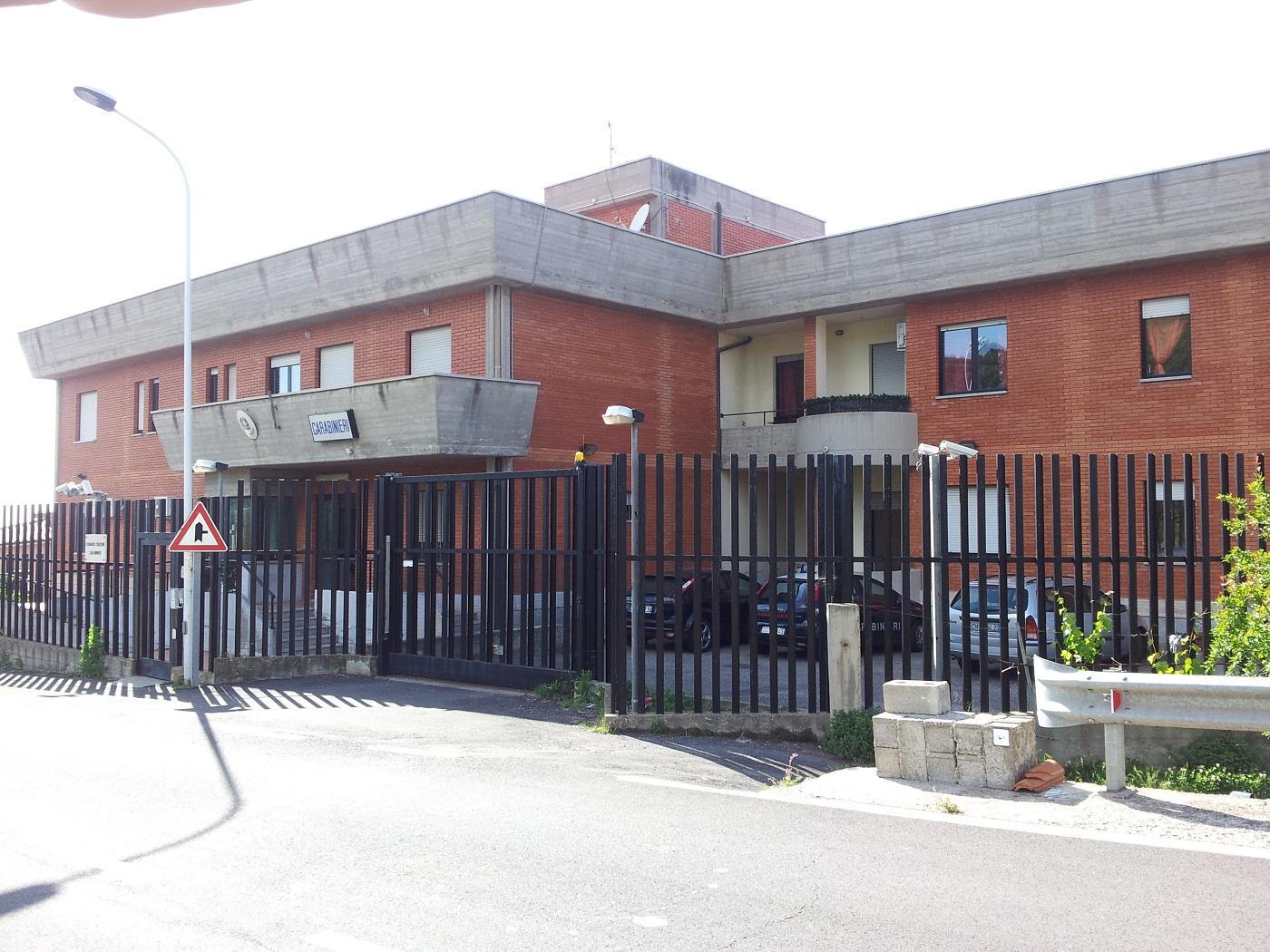 La stazione dei carabinieri di Busachi