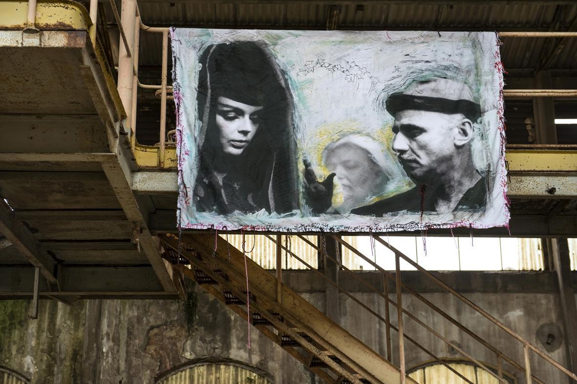 Una delle opere in mostra dal 2 aprile al 16 maggio alla Gamc