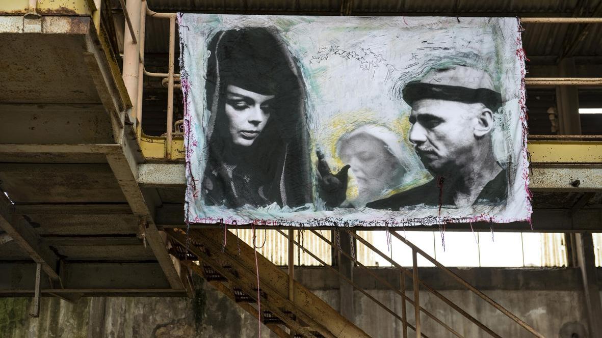 Una delle opere in mostra dal 2 aprile al 16 maggio alla Gamc