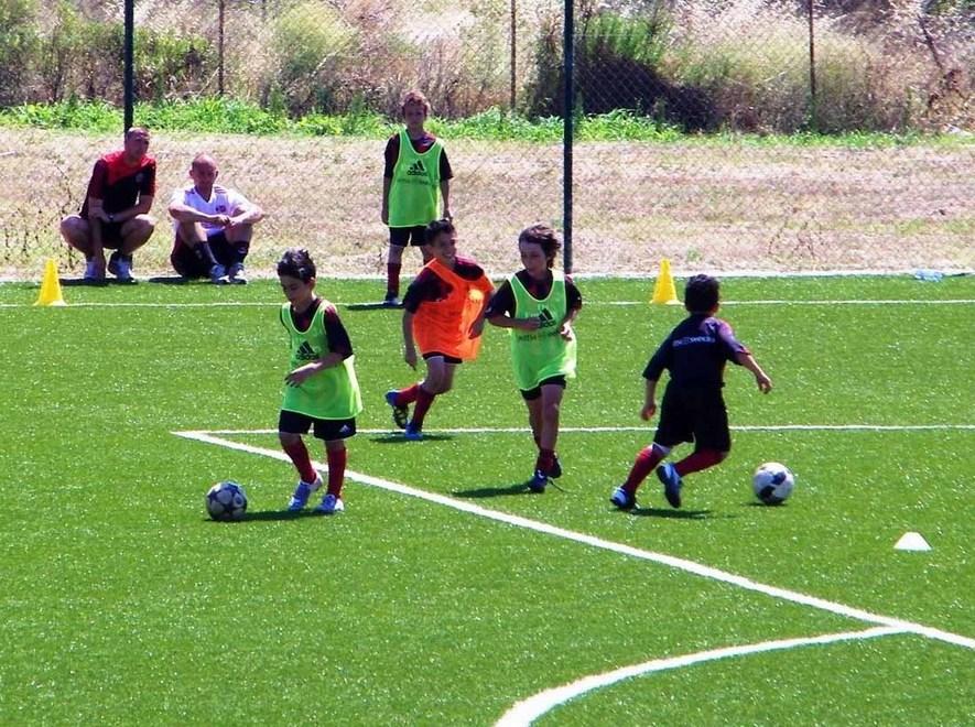 I pulcini dell’Olbia in vetrina a Roma 