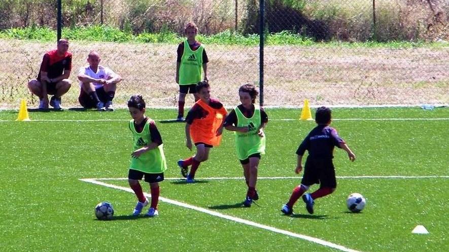 I pulcini dell’Olbia in vetrina a Roma