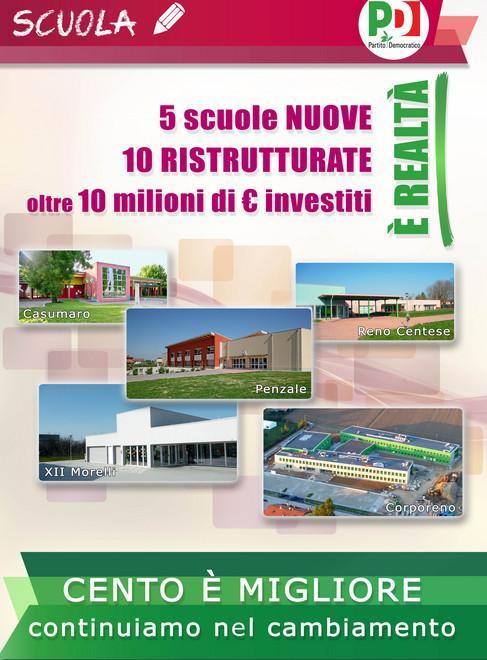 «Cento è migliore», il Pd lancia la campagna manifesti