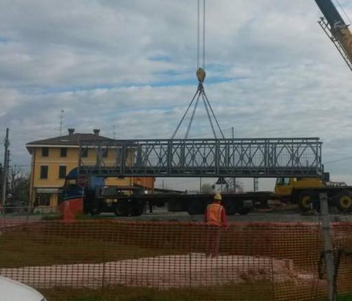 Nuovo ponte per il camposanto 