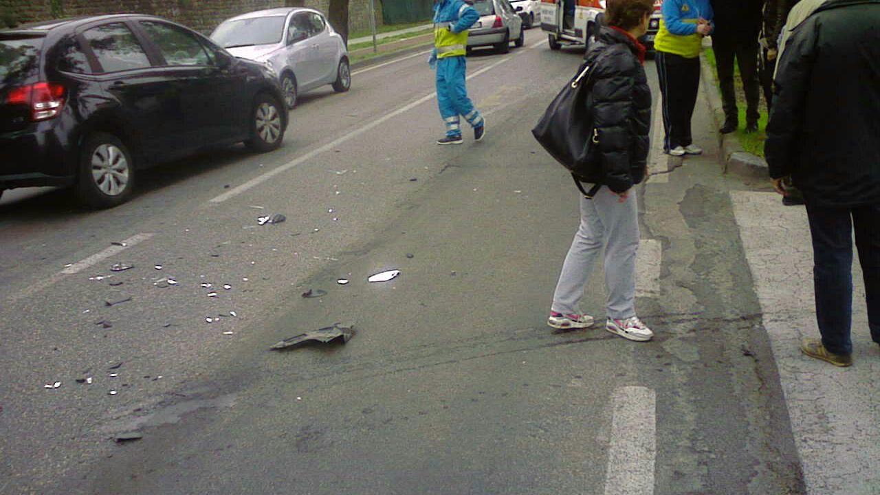 I soccorritori sul luogo dell'incidente