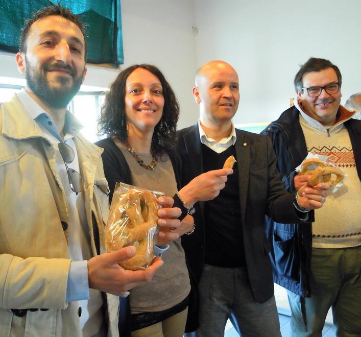 Da sinistra, Libero Conti, Fabiana Fabbreschi, Massimo Bernacchini, Moreno Cortecci 