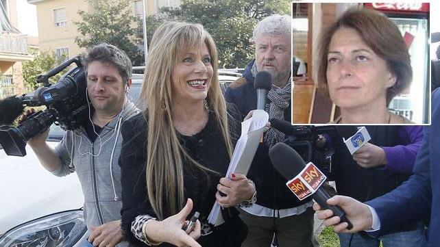 Cesarina Barghini, l'avvocato di Fausta Bonino (nel riquadro)