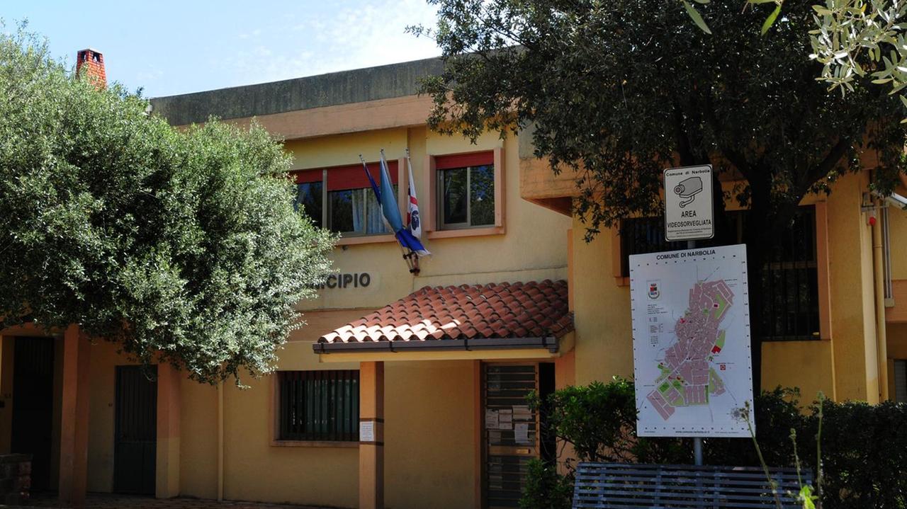 Il municipio di Narbolia