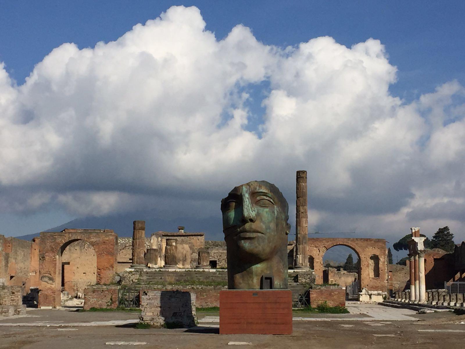Mitoraj a Pompei
